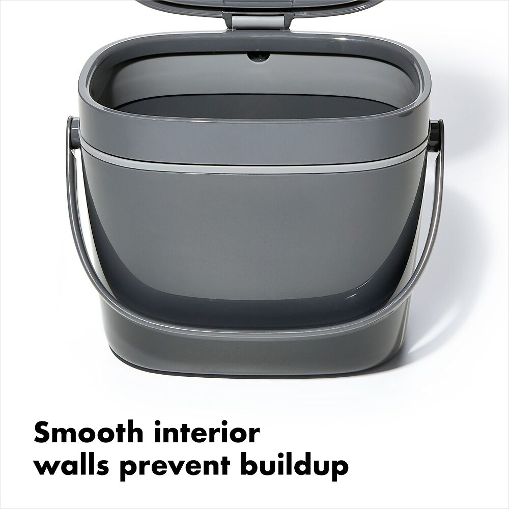 Easy-Clean Compost Bin - 1.75 Gal H7