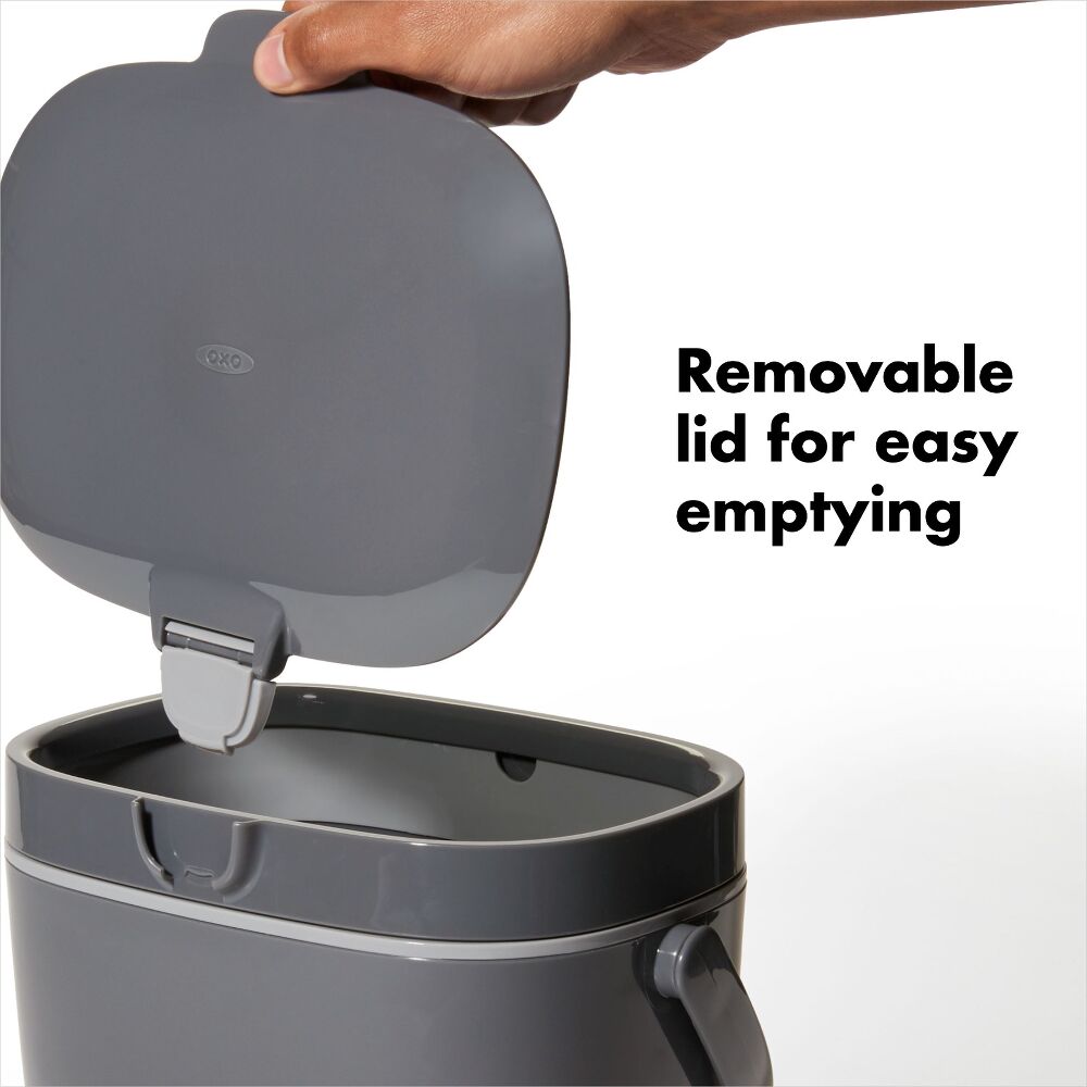 Easy-Clean Compost Bin - 1.75 Gal H7