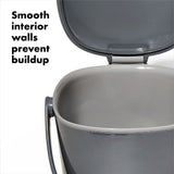 Easy-Clean Compost Bin - 0.75 Gal B7