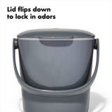 Easy-Clean Compost Bin - 0.75 Gal B7