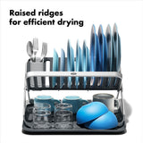 OXO Good Grips Aluminum Fold Flat Dish Rack T6