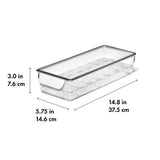 Refrigerator Egg Bin With Removable Tray O4