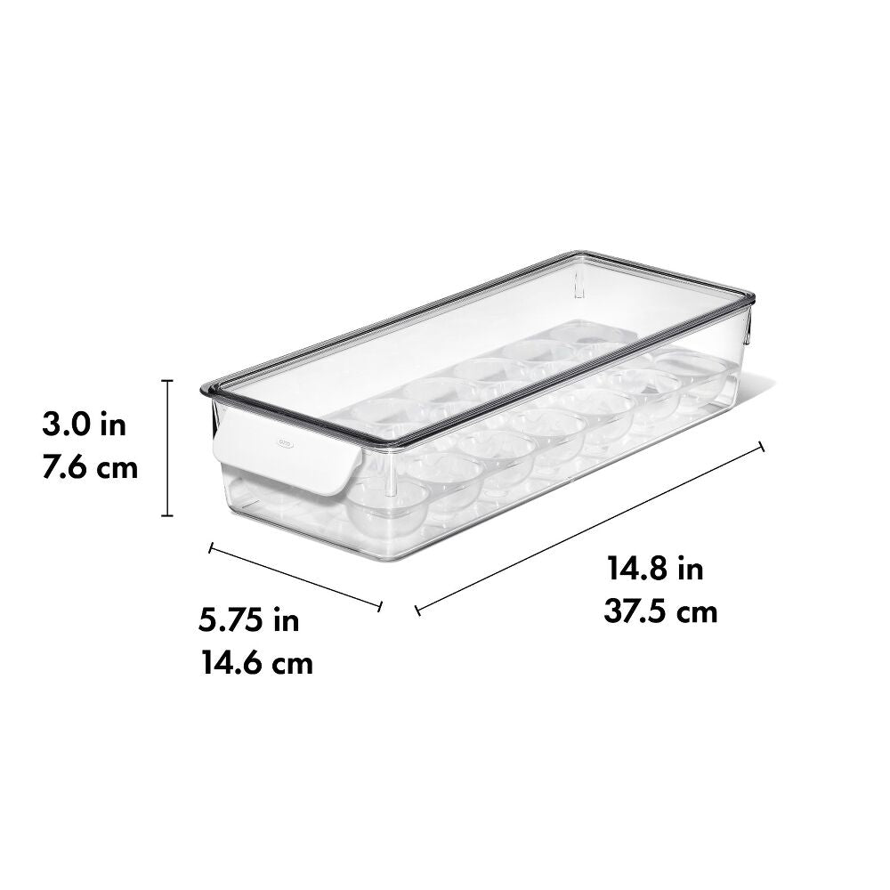 Refrigerator Egg Bin With Removable Tray O4