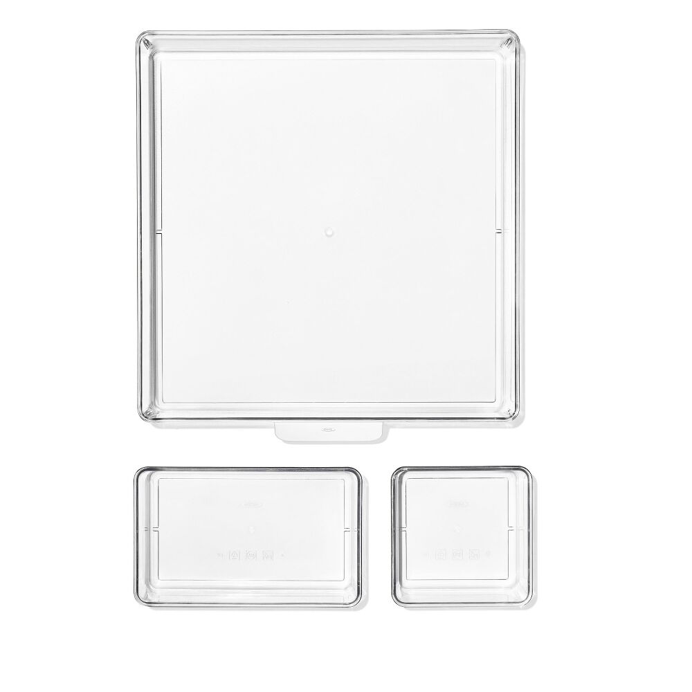 3-piece Refrigerator Tray Set Q0
