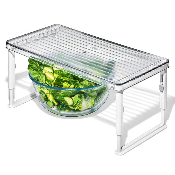 Adjustable Refrigerator Shelf Riser T2