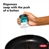 Soap Dispensing Palm Brush A8