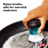 Soap Dispensing Palm Brush A8