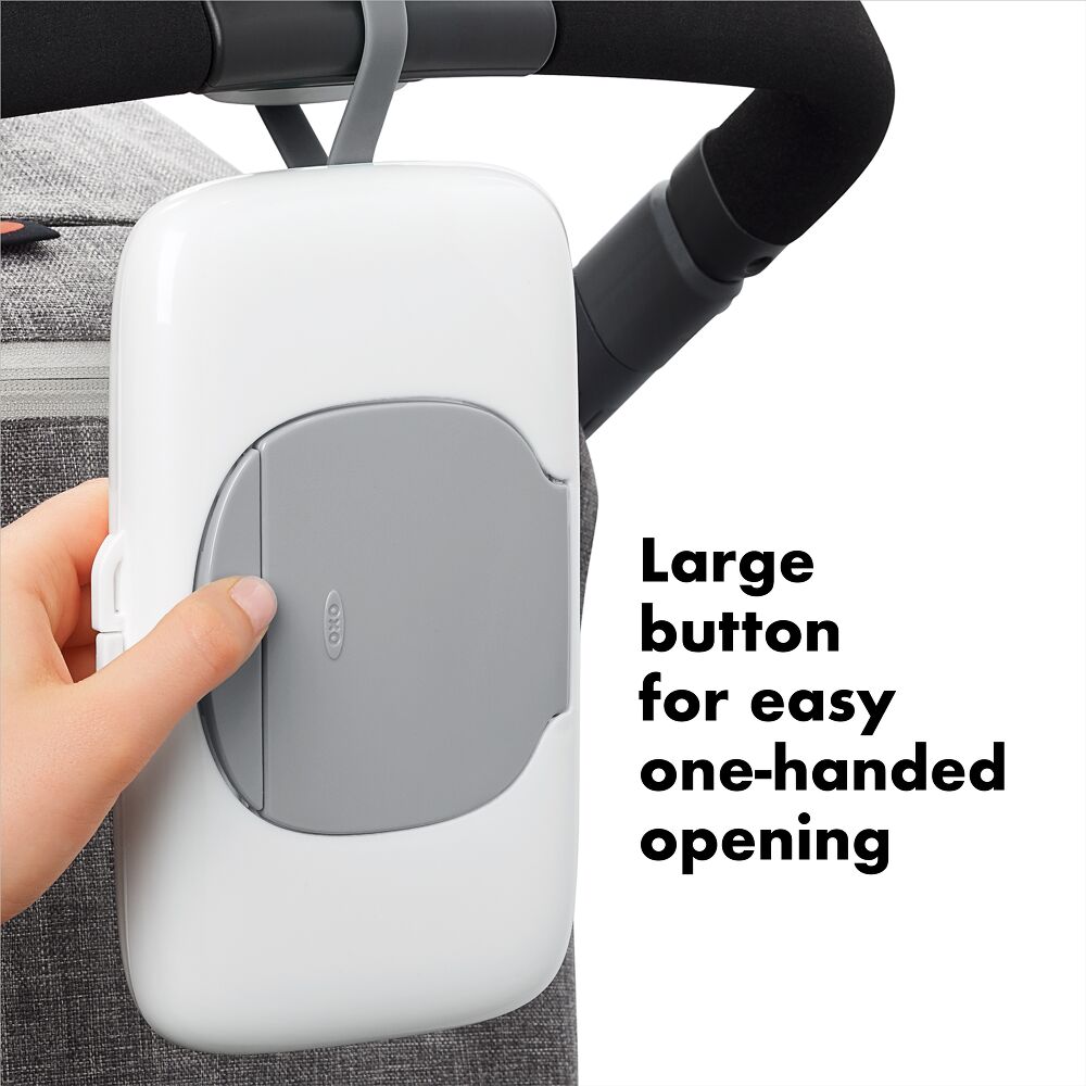 OXO TOT 2-Pack On-the-Go Wipes Dispenser, Gray Z1