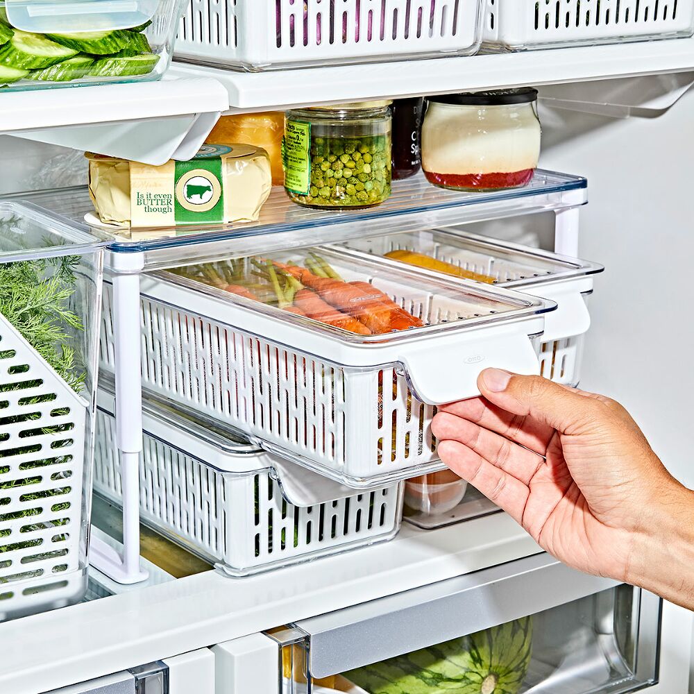 Produce Saver - Long Bin P4