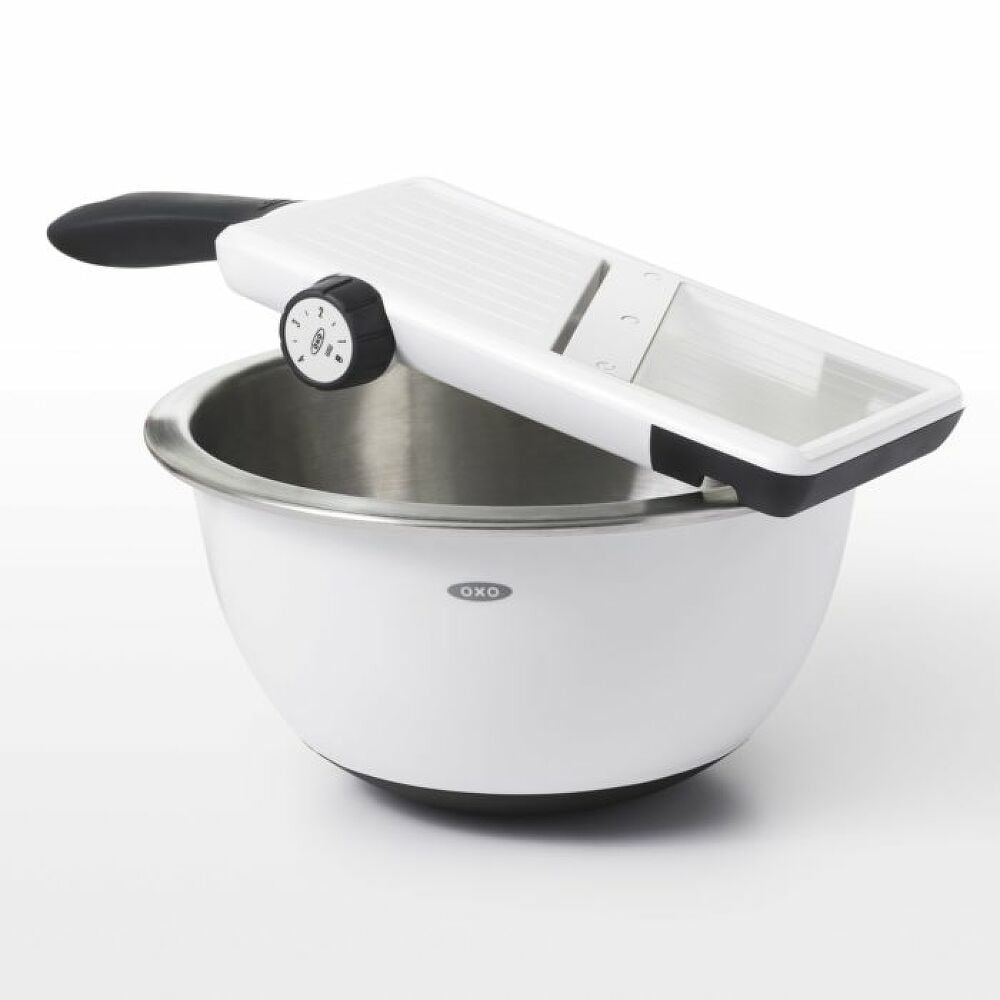 Large Adjustable Hand-Held Mandoline Slicer Y2