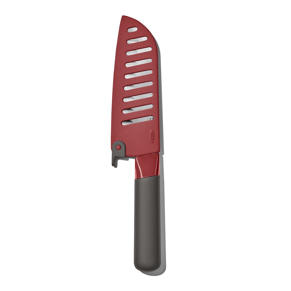 OXO Outdoor 5.5in Santoku Knife with Locking Sheath L1