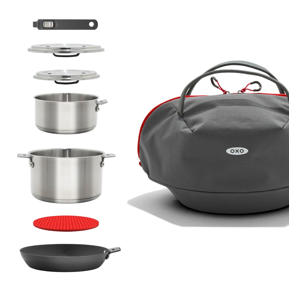 Outdoor Camp Cookware Set with Travel Bag N5