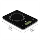 OXO Good Grips 22 lb Everyday Glass Food Scale U7