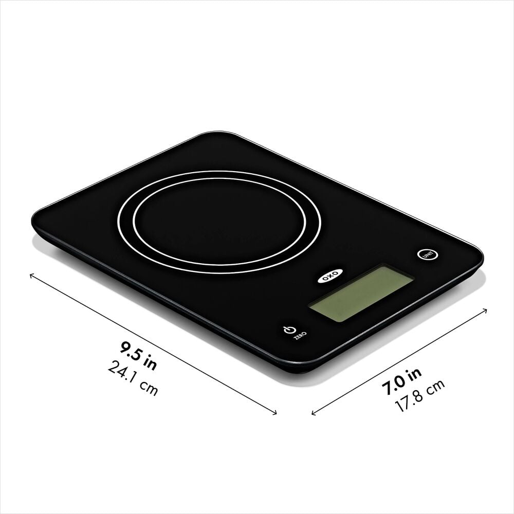 OXO Good Grips 22 lb Everyday Glass Food Scale U7