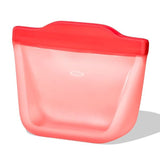 Silicone Reusable Bag - Stand-Up Snack (12 oz) – Watermelon O8