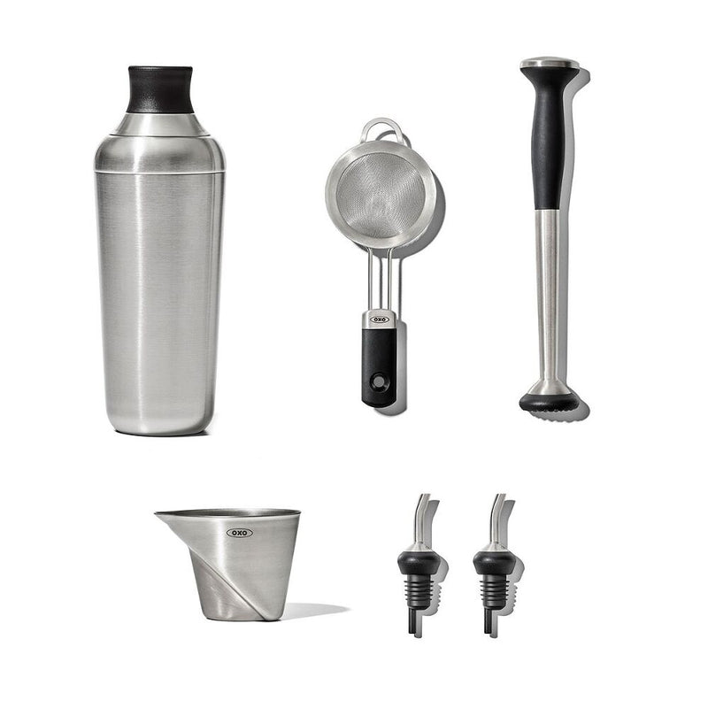 Steel 6-Piece Barware Set F7