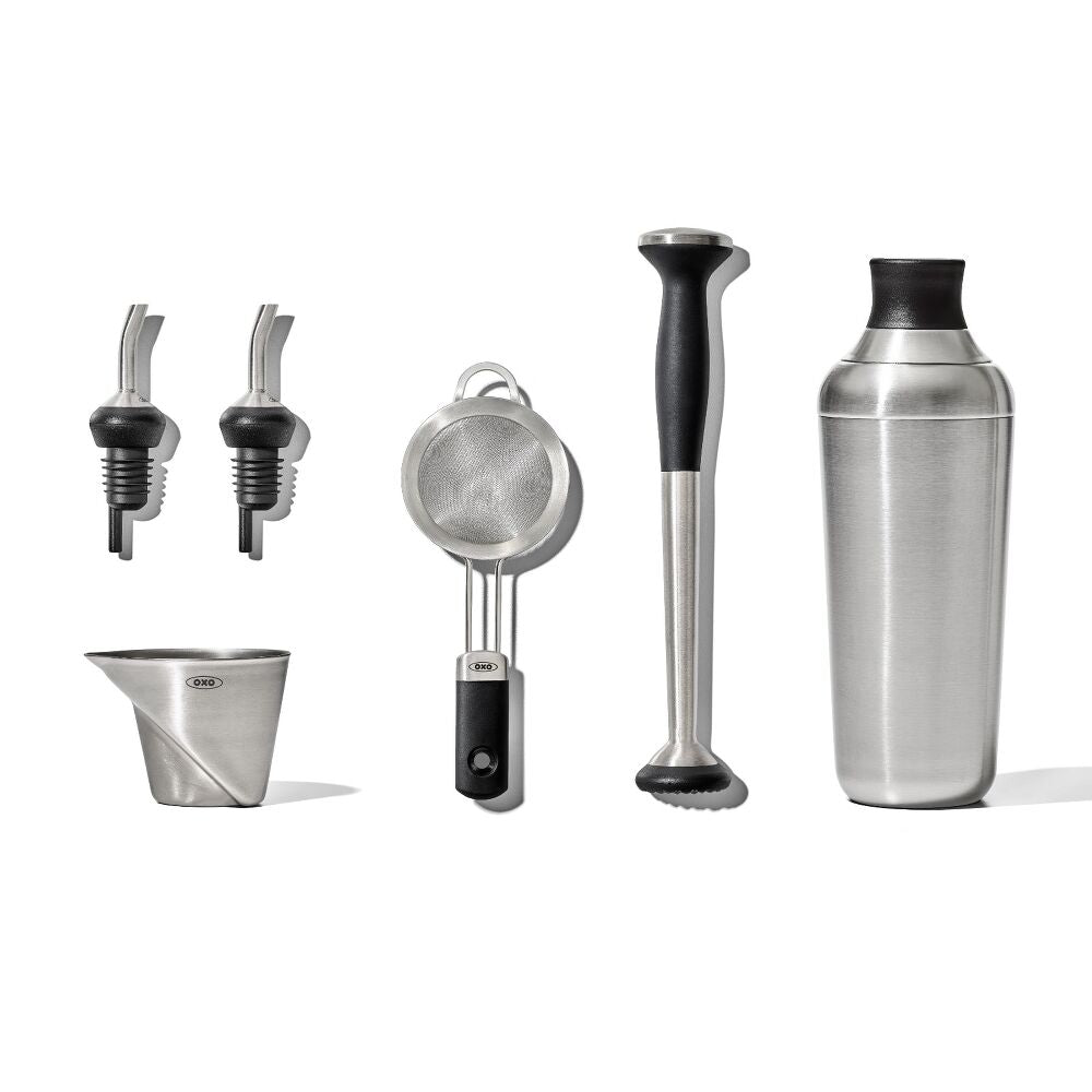 Steel 6-Piece Barware Set F7