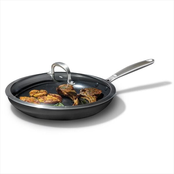 OXO Enhanced Non-Stick 12-Inch Frypan with Lid Y7