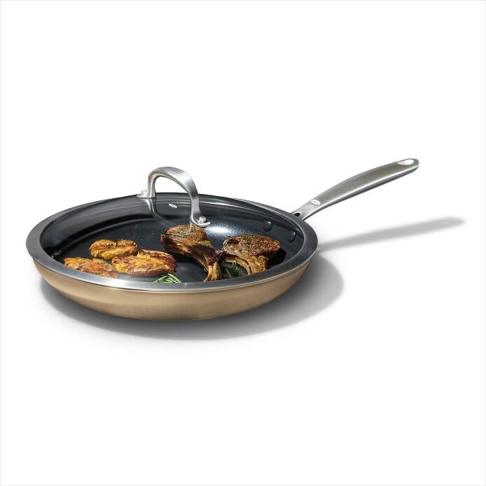 OXO Enhanced Non-Stick 12-Inch Frypan with Lid Y7