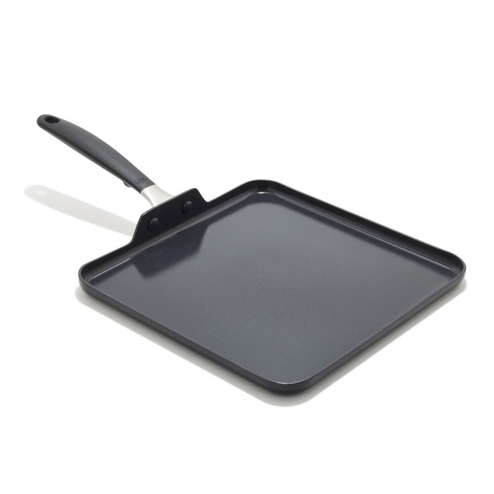 OXO Stainless Steel Everyday 11 in Square Griddle E3