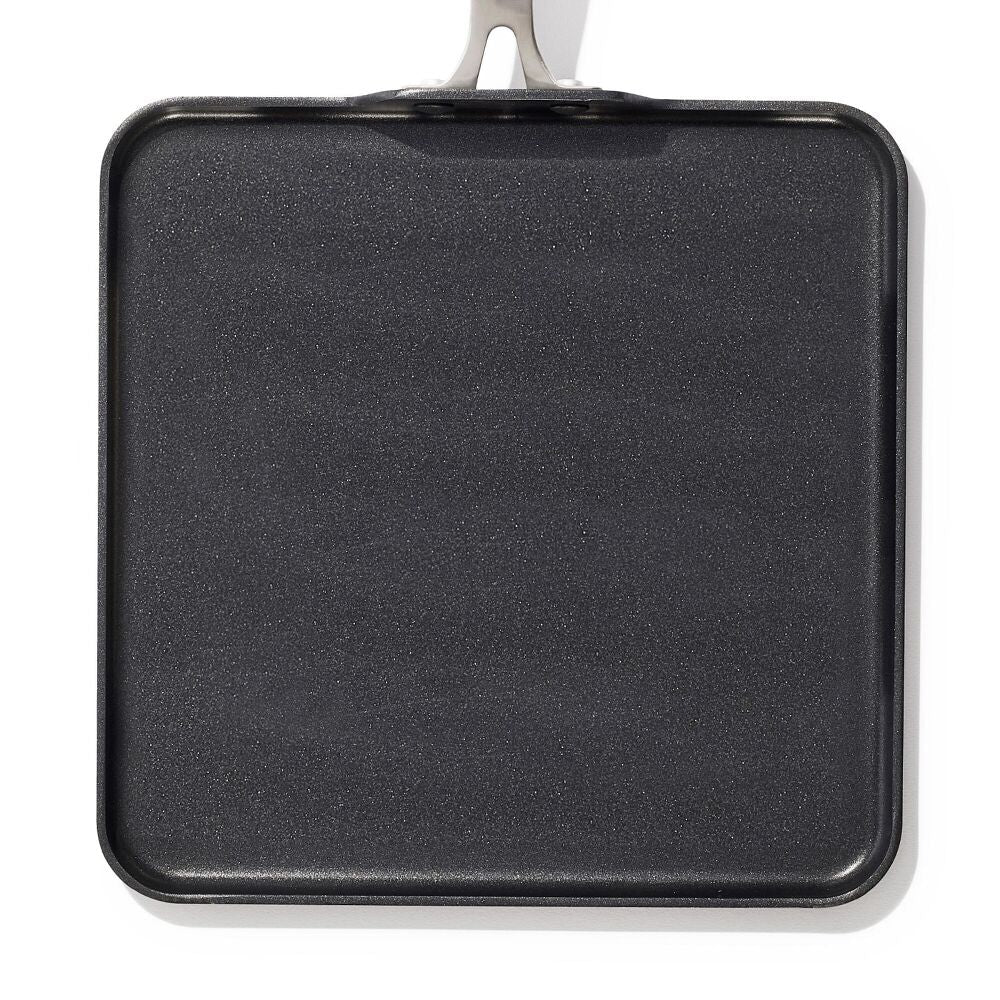 OXO Stainless Steel Everyday 11 in Square Griddle E3