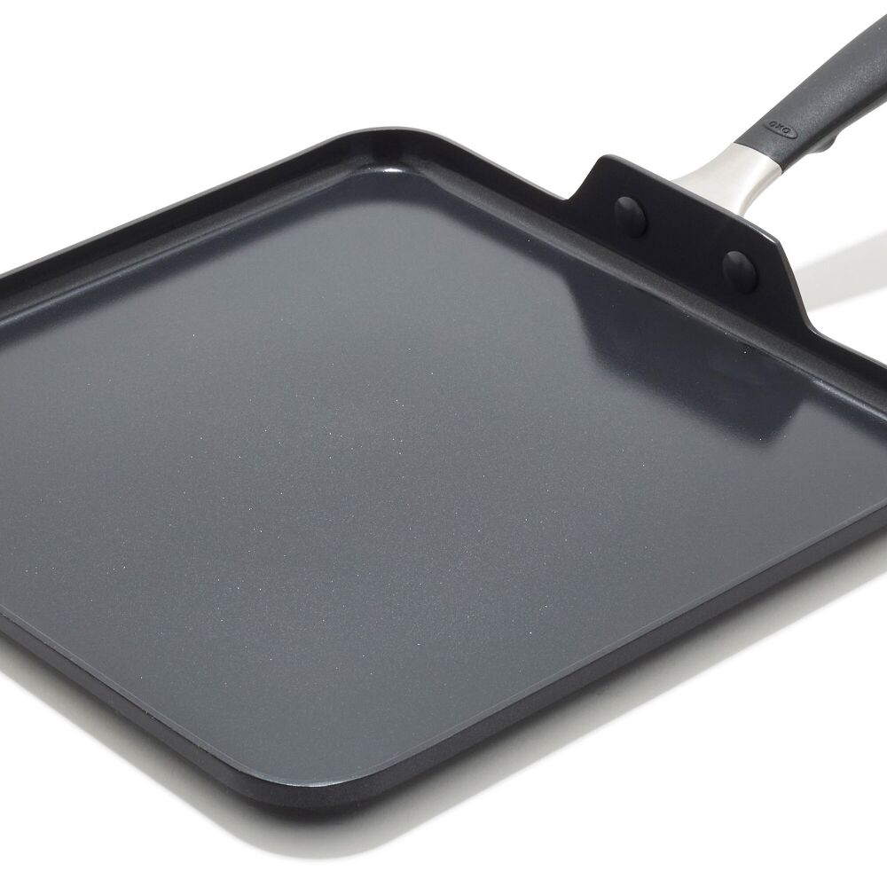 OXO Stainless Steel Everyday 11 in Square Griddle E3