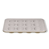 Non-Stick Pro Ceramic Coated Metal Bakeware 12 Cup Muffin Pan K0