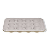 Non-Stick Pro Ceramic Coated Metal Bakeware 12 Cup Muffin Pan K0