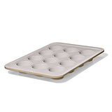 Non-Stick Pro Ceramic Coated Metal Bakeware 12 Cup Muffin Pan K0