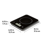 Everyday Glass Food Scale 11lbs/5kg O8