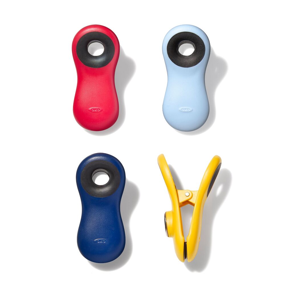 Magnetic All-Purpose Clips - 4-Pack - assorted colors C7