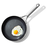 Stainless Steel Mira Series 8in Frypan - Ceramic L8