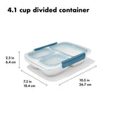 Prep & Go 4.1-Cup Divided Container - Ocean Blue N6