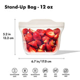 Silicone Reusable Bag - Stand-Up Snack (12 oz) – Oat R9
