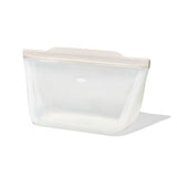 Silicone Reusable Bag - Stand-Up Half Gallon (64 oz) - Oat J9