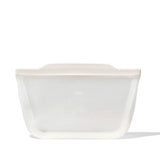 Silicone Reusable Bag - Stand-Up Half Gallon (64 oz) - Oat J9