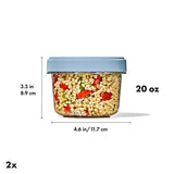 Twist & Stack Container (20 oz) – 2-Pack G0
