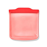 Silicone Reusable Bag - Sandwich Bag (28 oz) - Watermelon H0