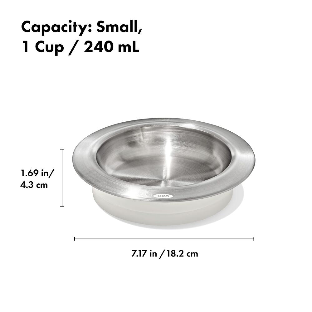 OXO Pet Nonslip Bowl - Small, 1 Cup / 240 mL T6