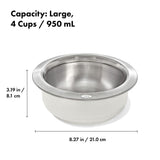OXO Pet Nonslip Bowl - Large, 4 Cups / 950 mL Z3