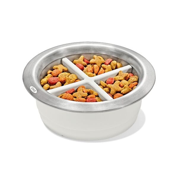 OXO Pet Easy-Clean Slow Feeder - Medium, 2 Cups/489 mL D6