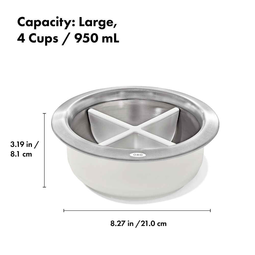 OXO Pet Easy-Clean Slow Feeder - Large, 4 Cups/950 ml Z0