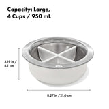 OXO Pet Easy-Clean Slow Feeder - Medium, 2 Cups/489 mL D6