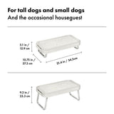 OXO Pet Adjustable Elevated Feeder S8