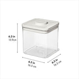 OXO Pet POP Container — Big Square Short — 2.8 Qt/2.6 L R5