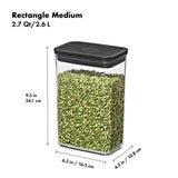 POP Container - Rectangle Medium (2.7 Qt/2.6 L) T7