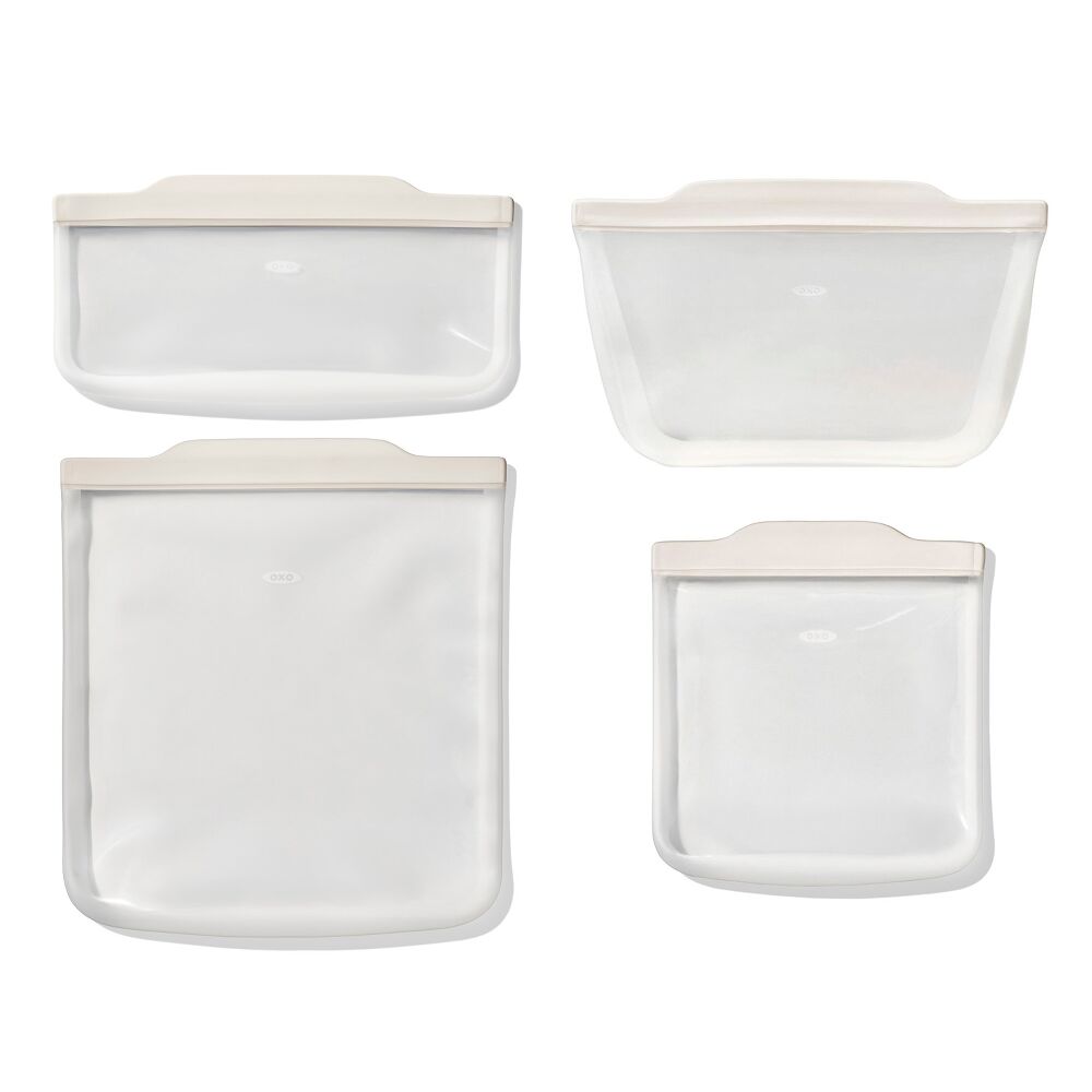 Silicone Bags Bundle - Oat W3