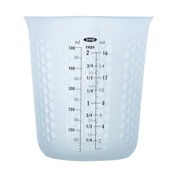 2 Cup Squeeze & Pour Silicone Measuring Cup O3