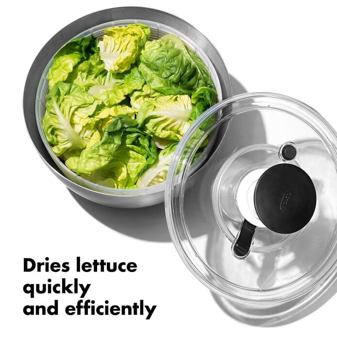 Steel Salad Spinner R1