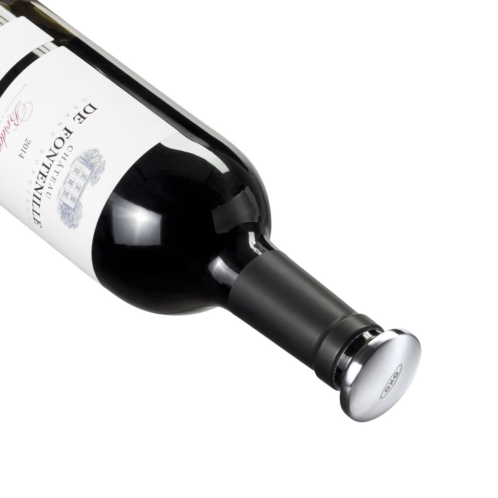 2-Piece Spillproof Wine Stopper O7